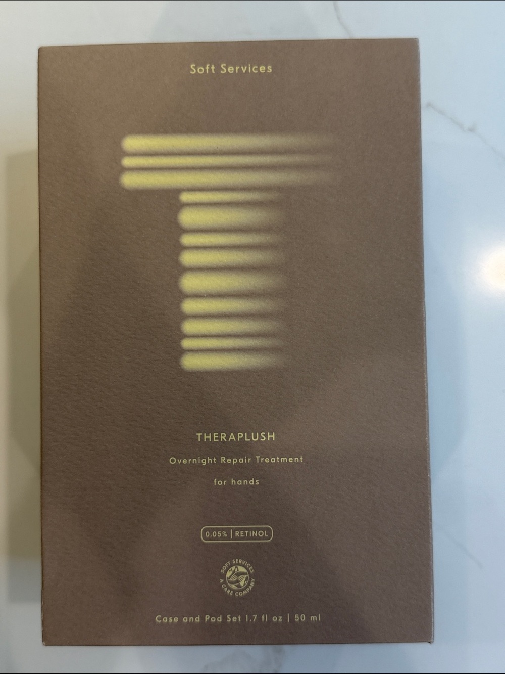 New in box, sealed Theraplush Overnight Repair Treatment for Hands